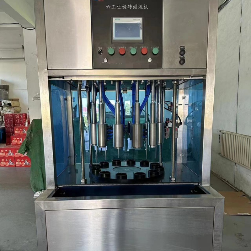 semi-auto bottling machine 