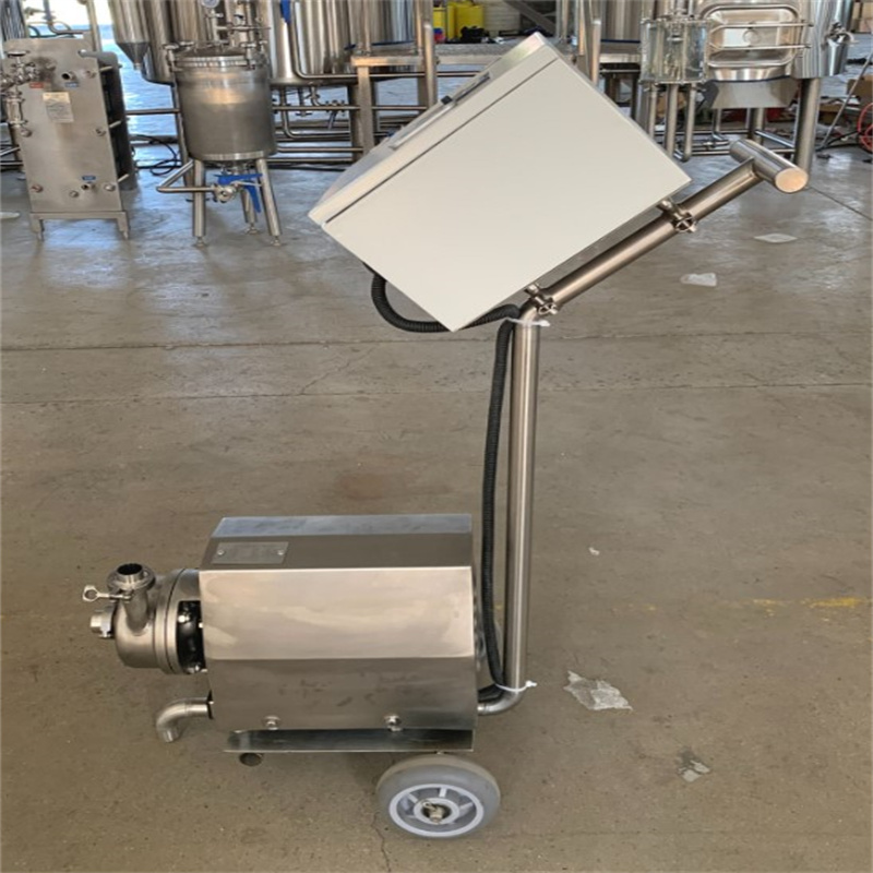 mobile pump with VFD