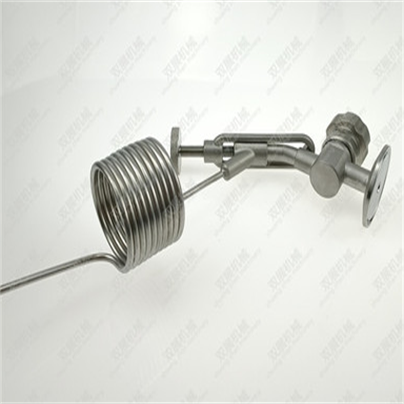 pig tail sample valve